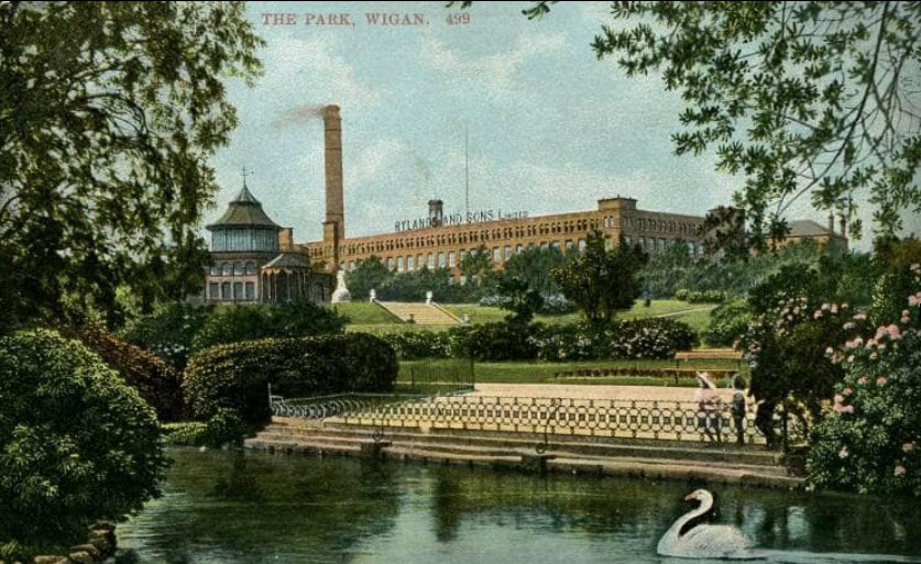 Pagefield Building of Wigan College of Technology (Gidlow Mill)